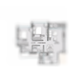 Oberoi Realty Bandra East 2BHK Plan