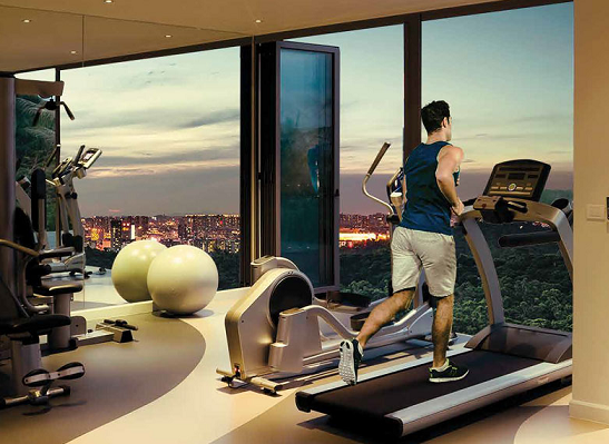Oberoi Realty Malabar Hill Gym